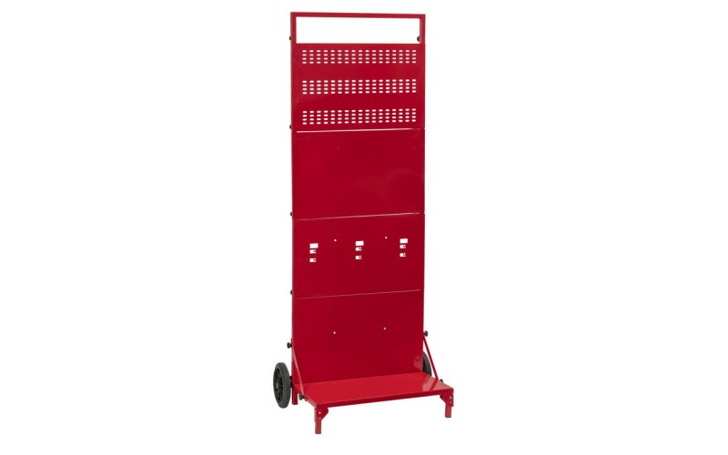 (image for) Firechief Flat-Pack Wheeled Site Stand - Red (FPSSR)