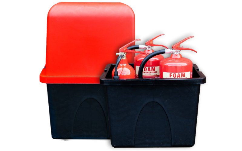 (image for) Caravan Park / Campsite Extinguisher Box
