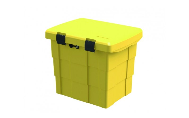 Yellow Grit Bin / Storage Bin 108ltr