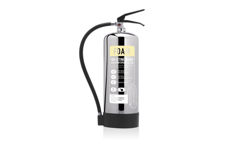 Polished Stainless Steel Contempo Extinguishers