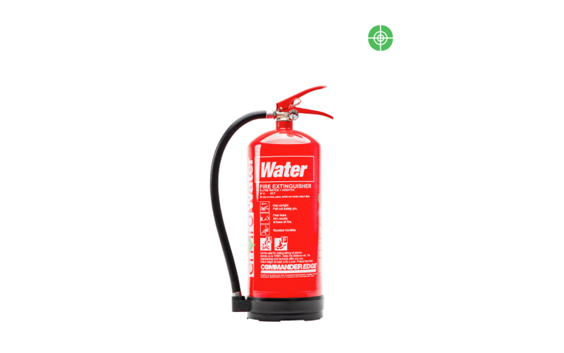 CommanderEDGE 6ltr enviroWater Fluorine-Free Fire Extinguisher