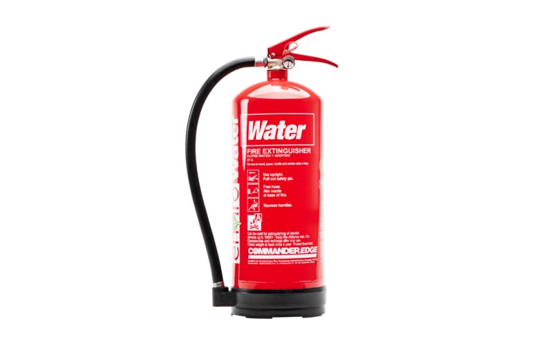 (image for) CommanderEDGE 6ltr enviroWater Fluorine-Free Fire Extinguisher
