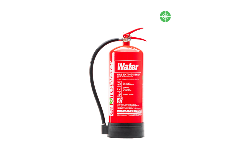 CommanderEDGE 9ltr enviroWater Fluorine-Free Fire Extinguisher