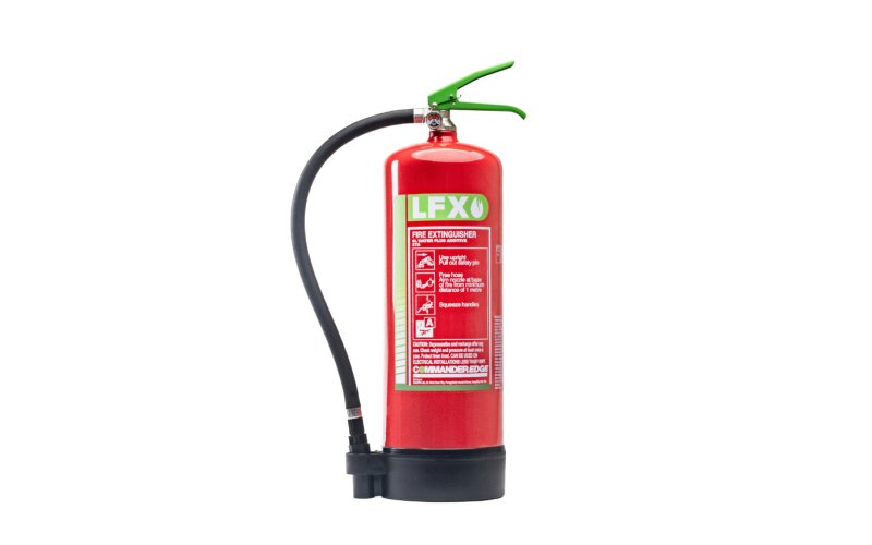 CommanderEDGE 6ltr LFX Lithium-Ion Battery Fire Extinguisher