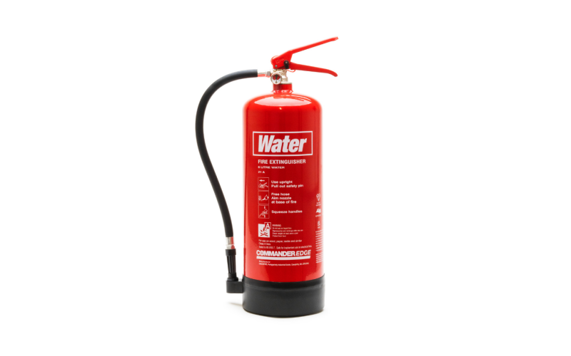 CommanderEDGE 6ltr Plain Water Fire Extinguisher