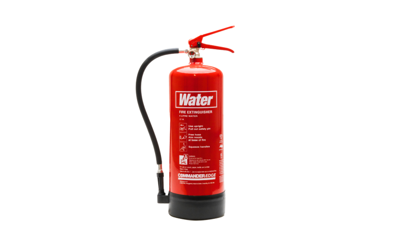 CommanderEDGE 9ltr Plain Water Fire Extinguisher