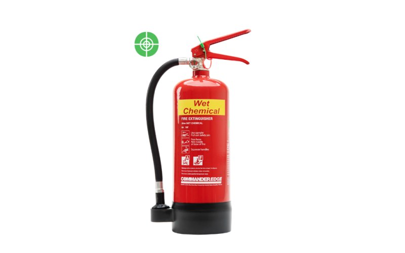 CommanderEDGE 3ltr Wet Chemical PFAS Free Fire Extinguisher