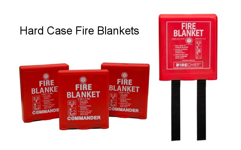 1m X 1m Fire Blanket in Hard Case