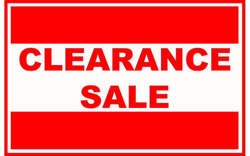 Clearance Items (image for) Clearance Items