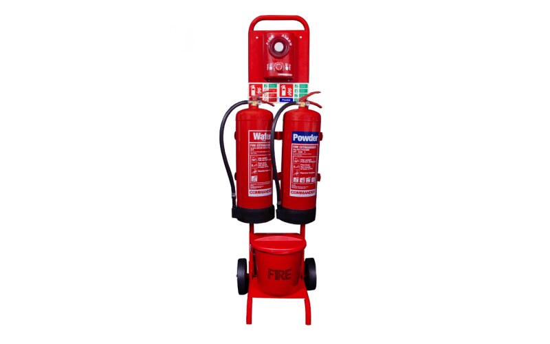 Compact Double Trolley and Wireless Alarm Bundle 1