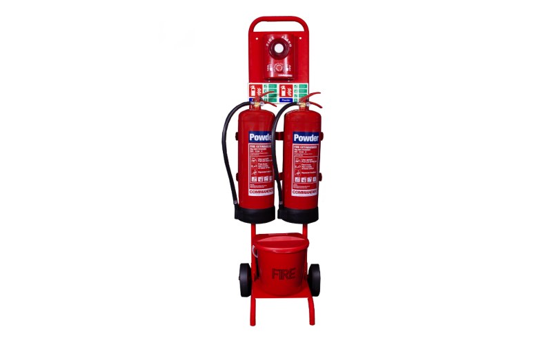 Compact Double Trolley and Wireless Alarm Bundle 2