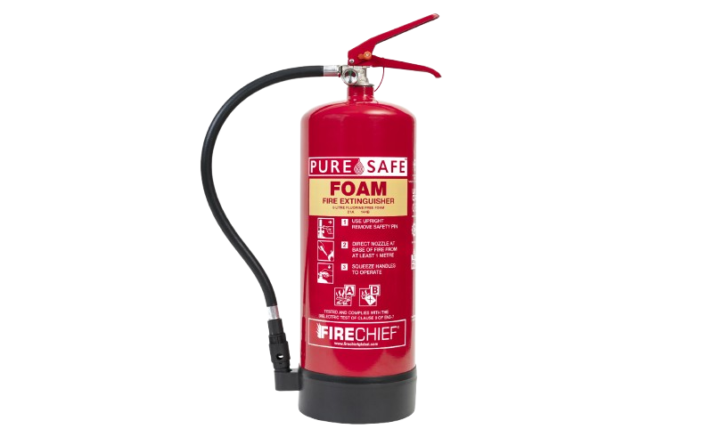 Firechief 6 Litre PureSafe Fluorine Free Foam Extinguisher