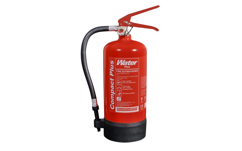 Commander Edge 3ltr Water Compact PLUS Fire Extinguisher